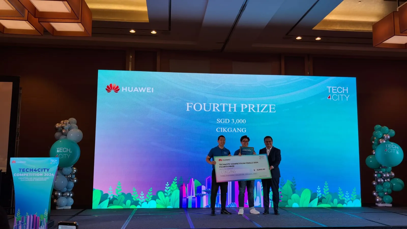 Cikgo at Huawei Tech4City 2024
