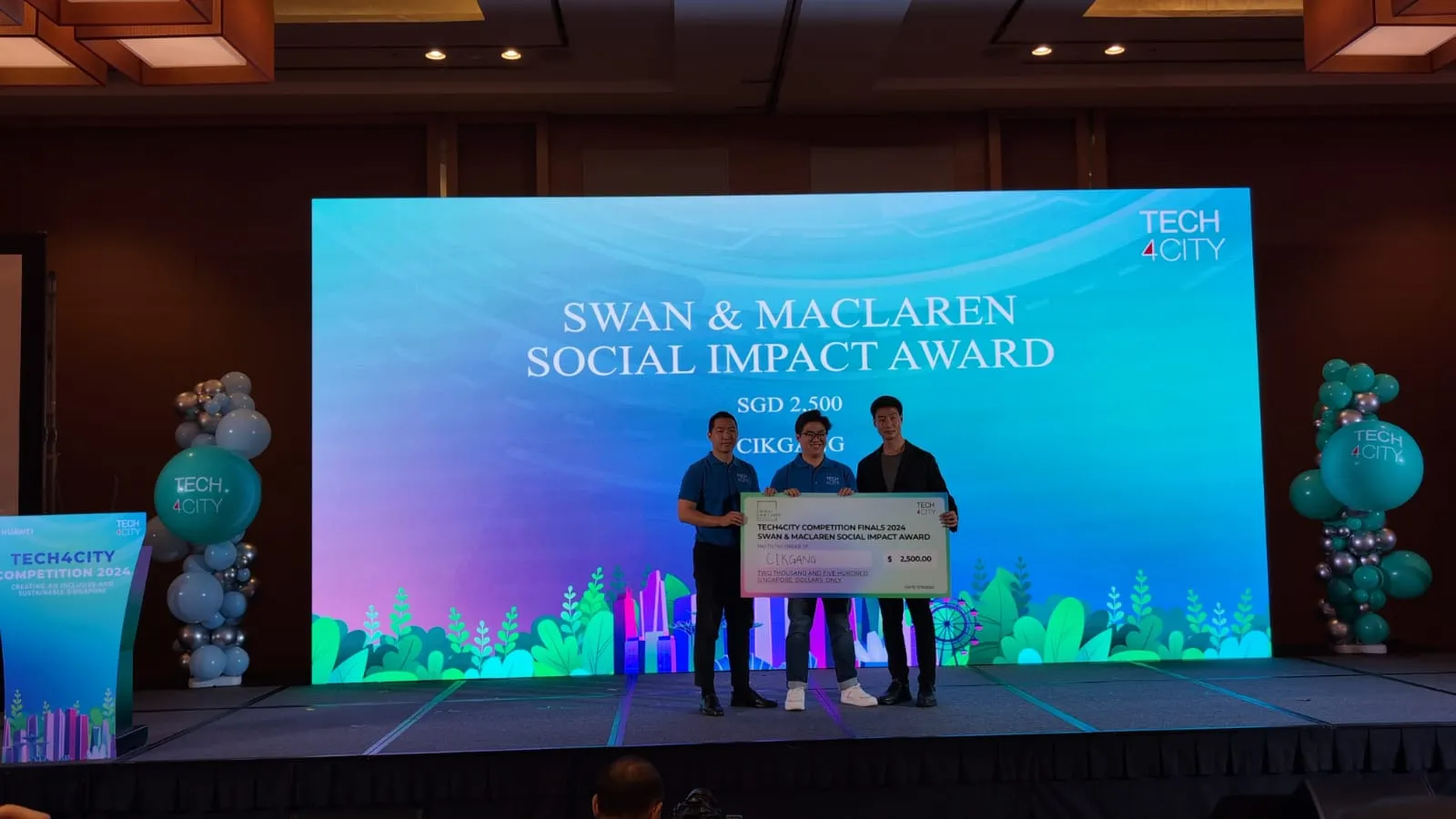 Cikgo at Huawei Tech4City 2024